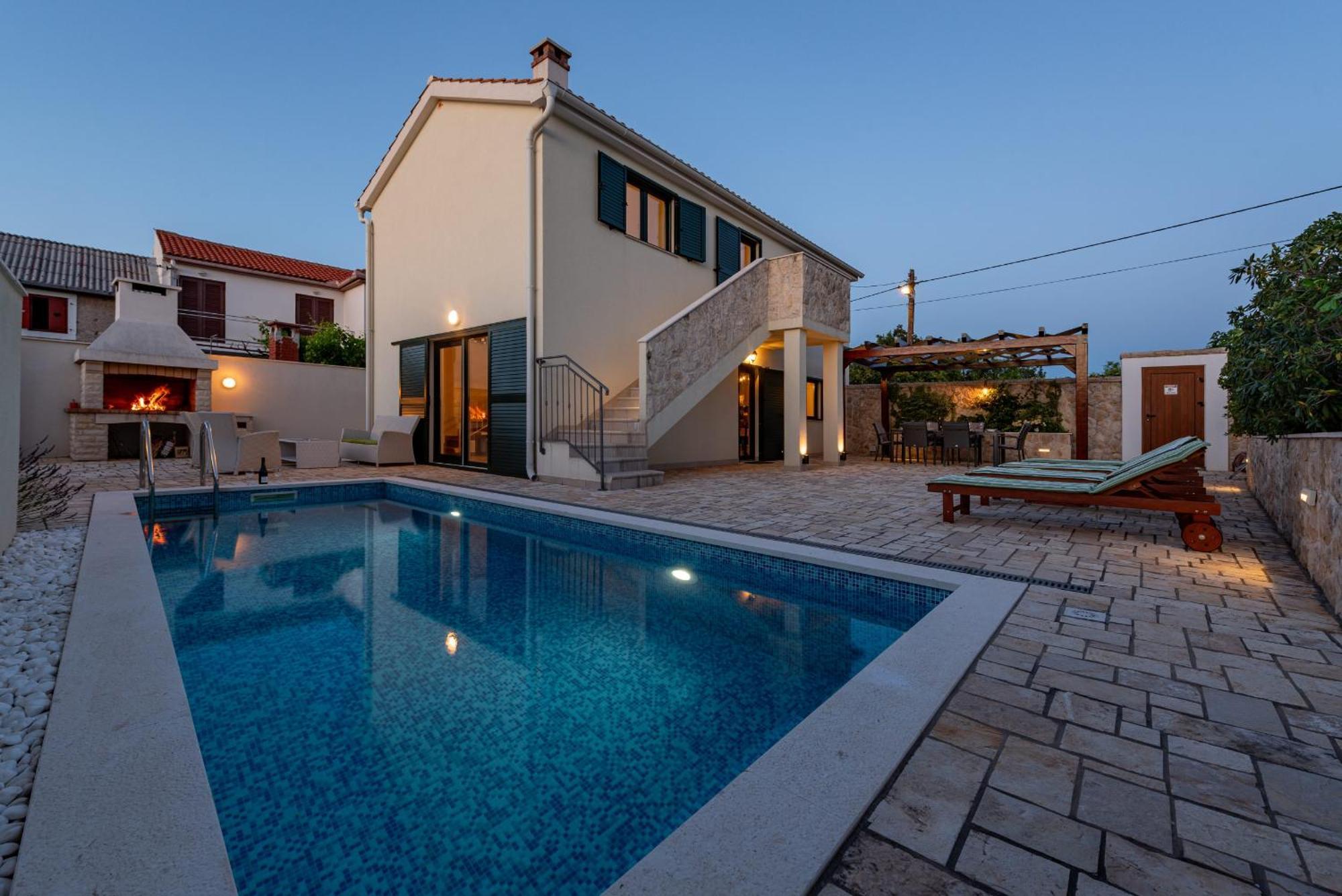 Villa Ivo Zadarvillas Vinjerac Εξωτερικό φωτογραφία